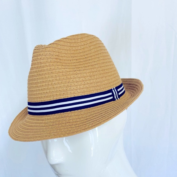 Janie and Jack Accessories - Janie and Jack Straw Fedora Hat size 4-5 ☀️spring summer